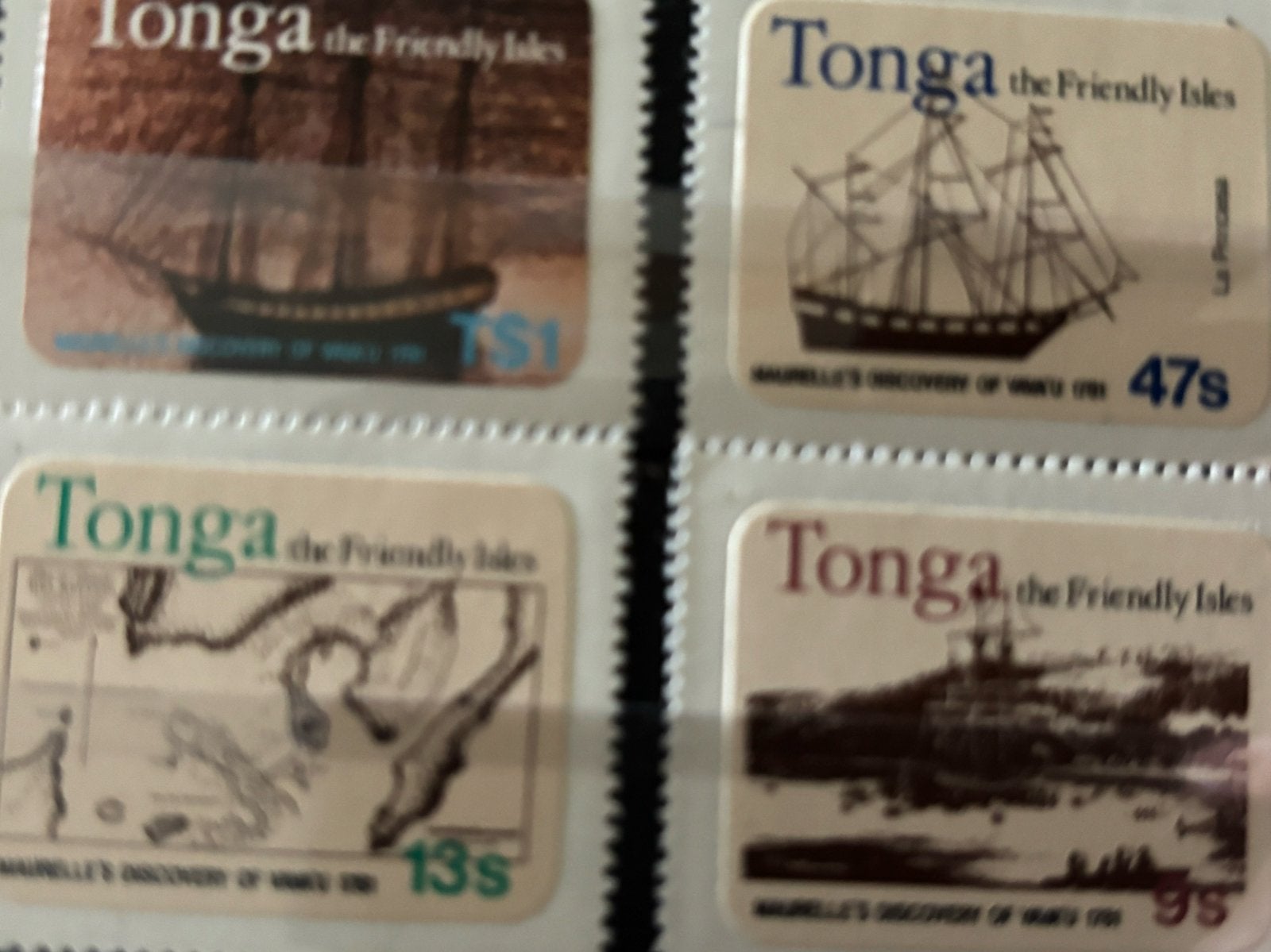 Schepen, Tonga 1981, Verzenden, Postfris