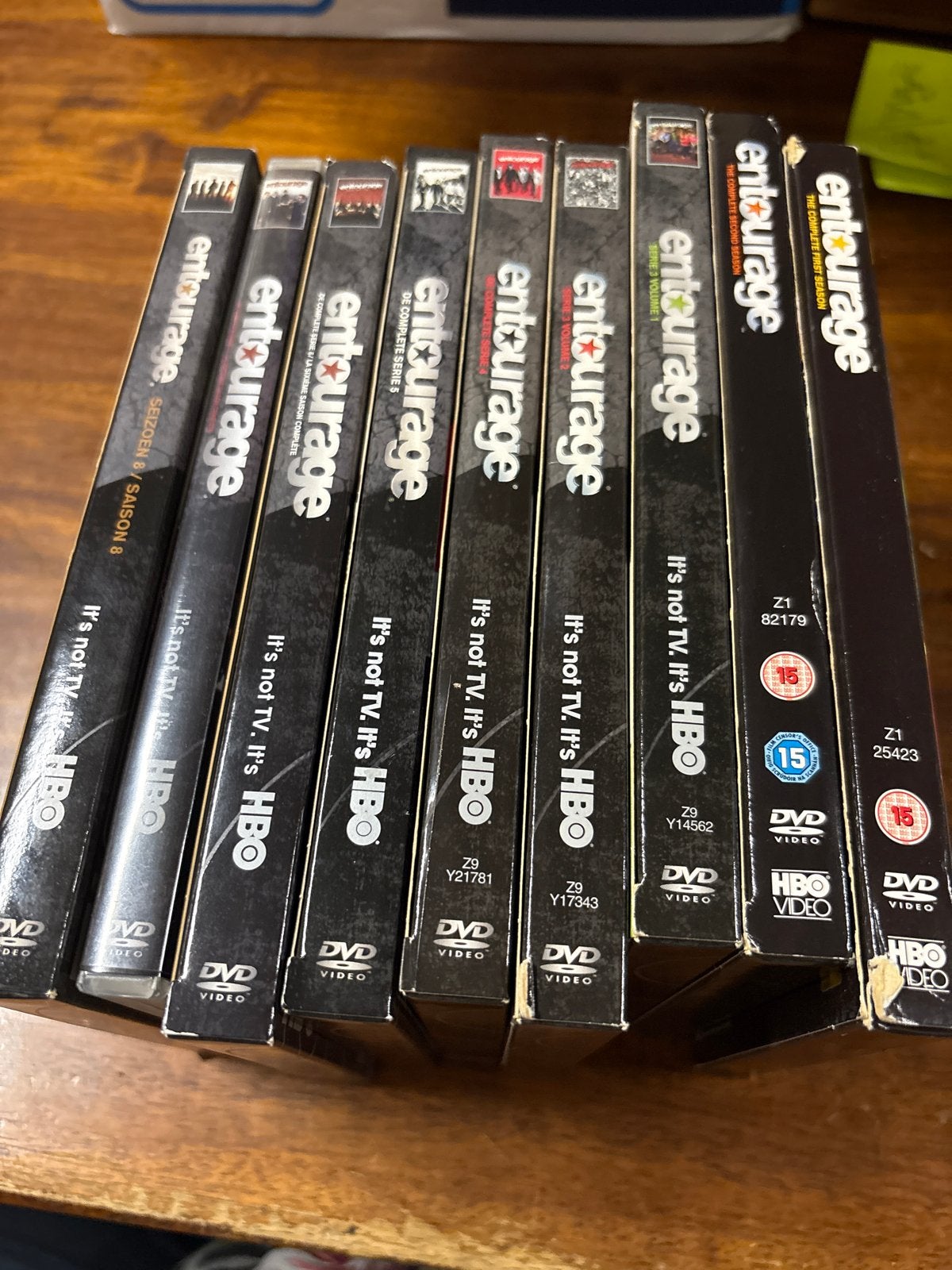 Entourage Complete Serie 8 X DVD Boxset - Seizoen 1-8, Vanaf 16 jaar, Nederlands, Ophalen of Verzenden, Komedie
