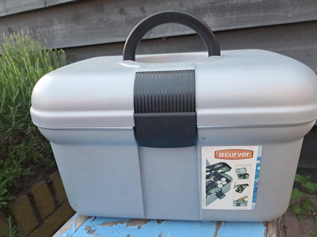Curver Naaibox - Handige Opbergdoos voor Naaispullen, Gebruikt, Gereedschap of Toebehoren, Ophalen of Verzenden, Kunststof
