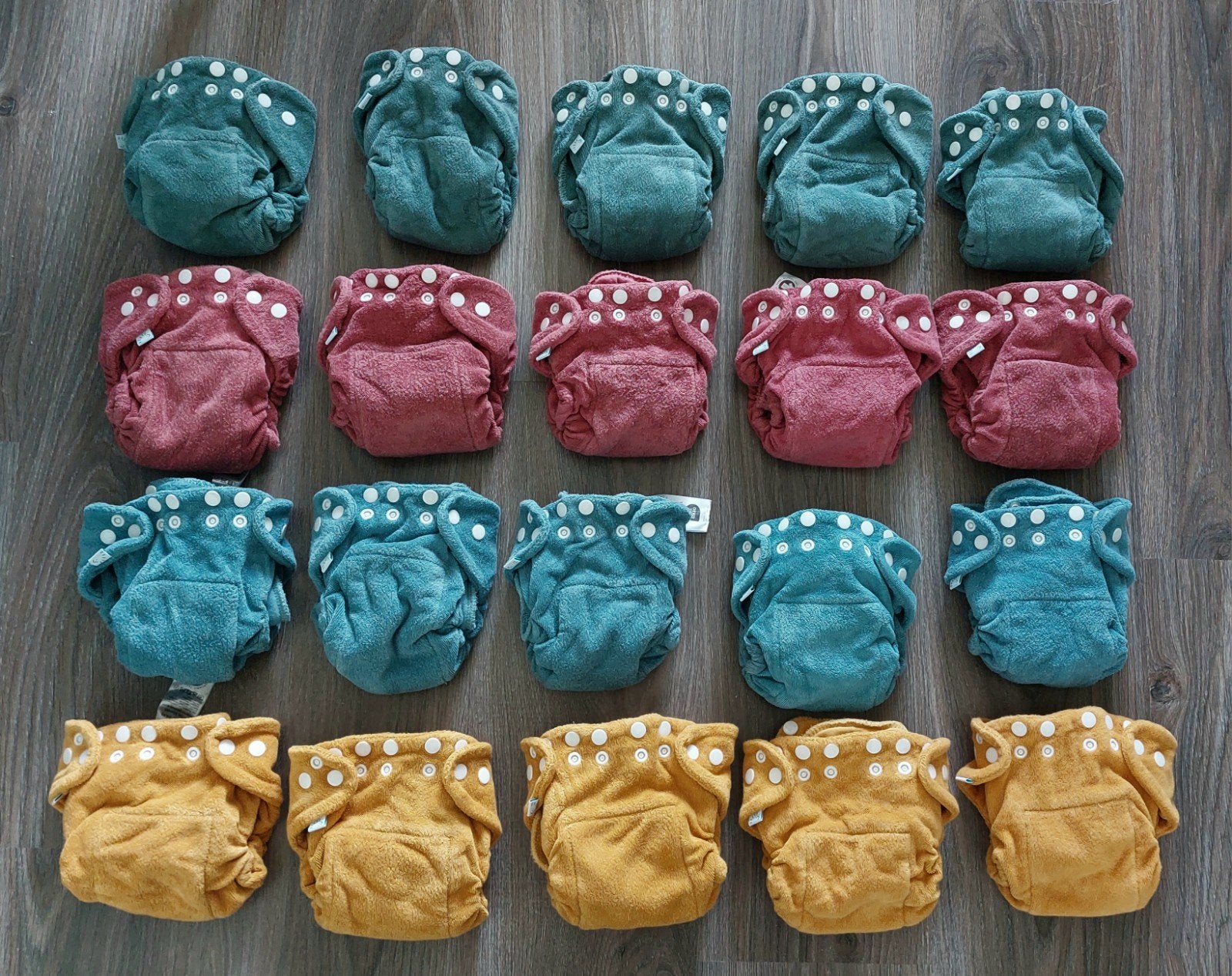 Popolini wasbare luiers en overbroekjes - Complete set, Ophalen of Verzenden, Zo goed als nieuw