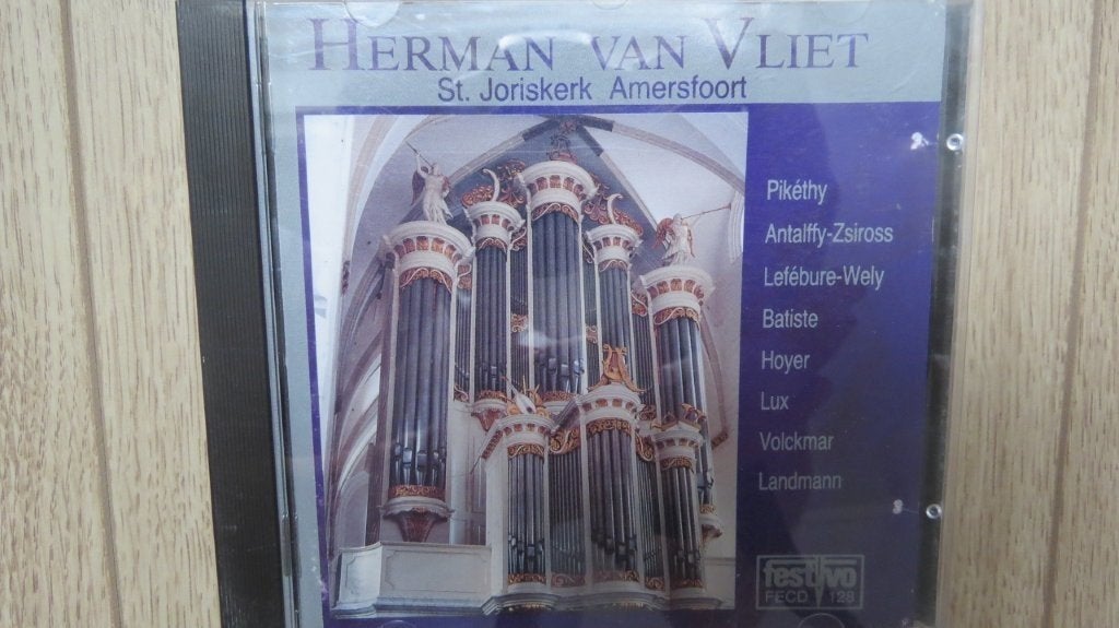 Cd orgel: Herman van Vliet, St. Joriskerk Amersfoort, Ophalen of Verzenden, Classicisme, Zo goed als nieuw, Kamermuziek