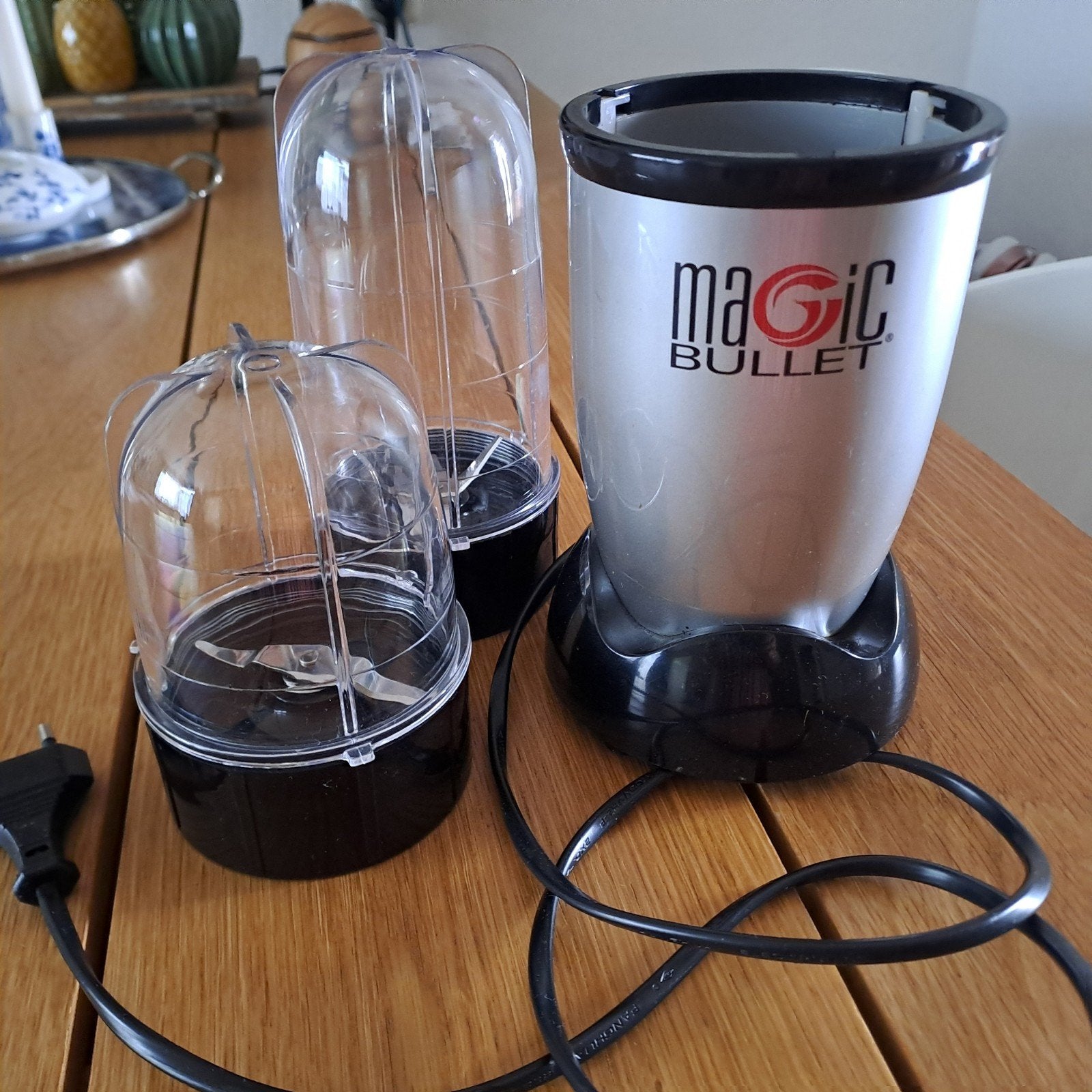 Magic Bullet Blender - Compacte en Krachtige Keukenhulp, Ophalen of Verzenden, Gebruikt, Blender