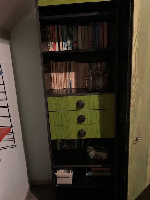 kinder slaapkamer zwart/groen, Huis en Inrichting, Slaapkamer | Complete slaapkamers, Ophalen, Gebruikt, Eenpersoons