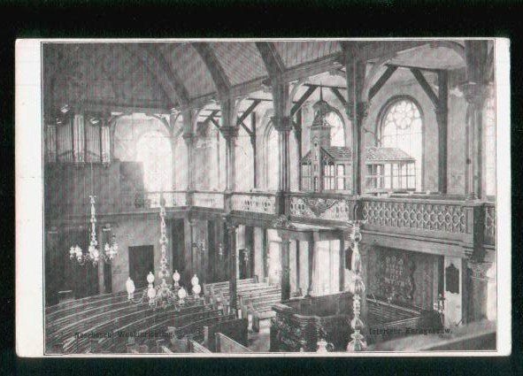 Nijmegen - Neerbosch Weesinrichting, interieur Kerkgebouw, Verzenden, 1920 tot 1940, Ongelopen, Gelderland