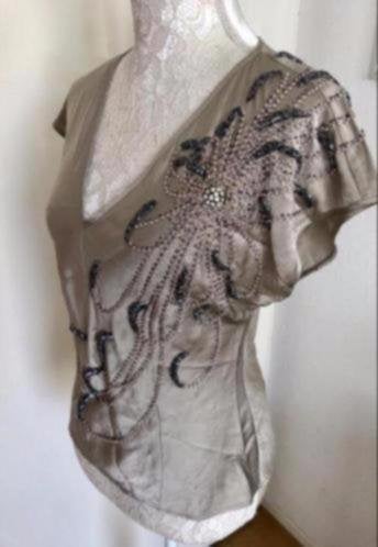 Monsoon top maat 38, Maat 38/40 (M), Beige, Ophalen of Verzenden, Zo goed als nieuw