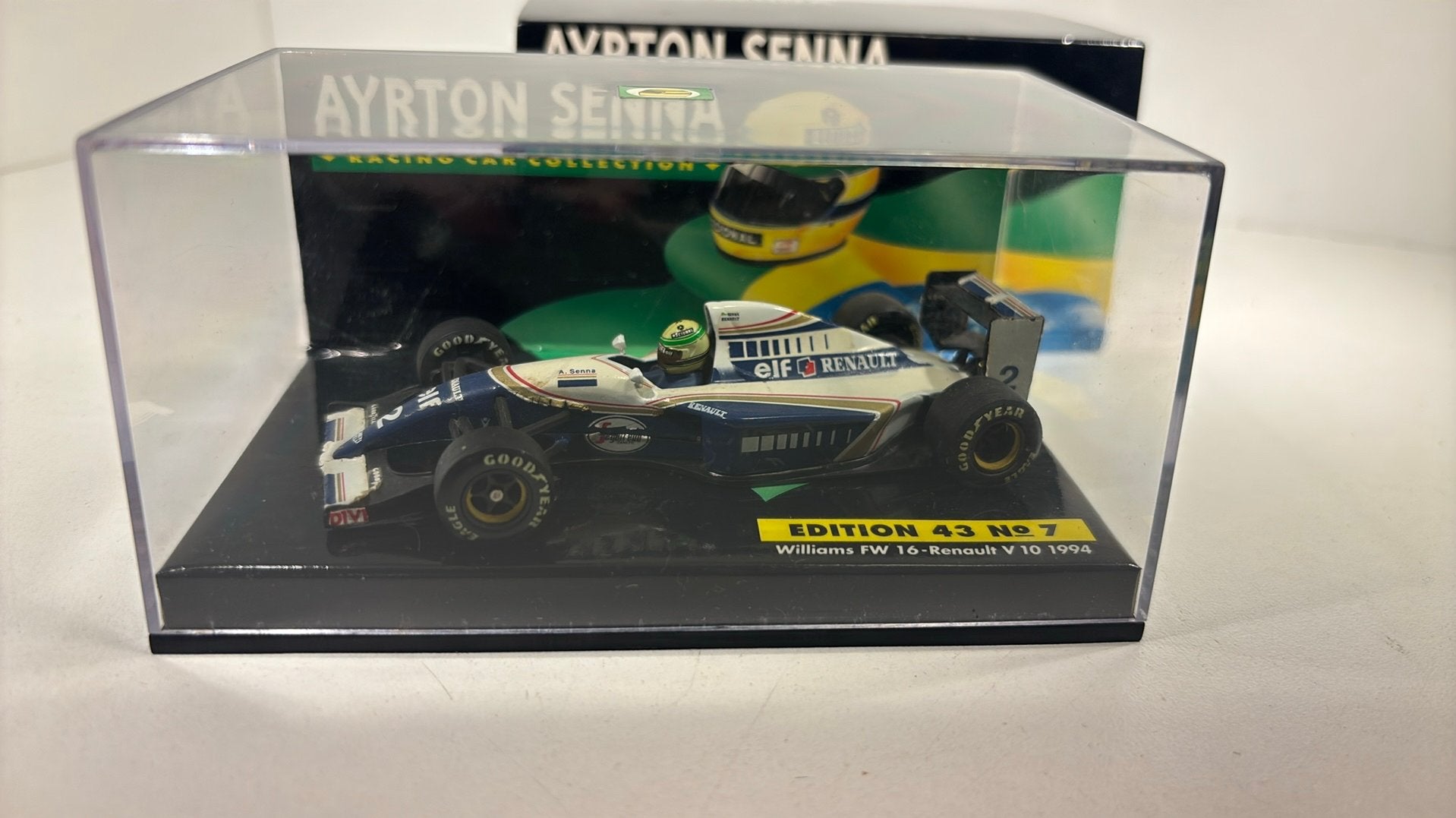 F1 Williams fw16 renault v10 1994 minichamps 1.43, Hobby en Vrije tijd, Modelauto's | 1:43, Auto, Ophalen of Verzenden, MiniChamps