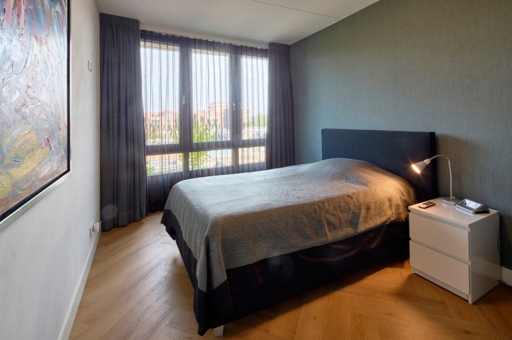 Boxspring 120x200, Ophalen, Zwart, Zo goed als nieuw, Twijfelaar