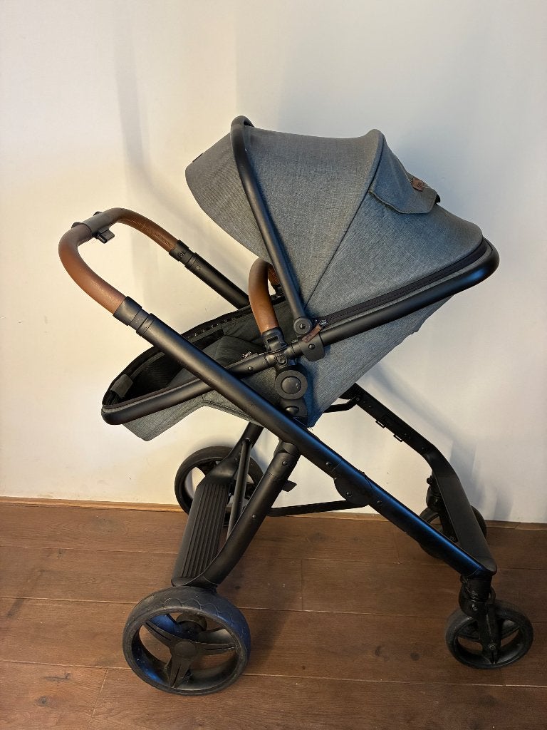 Kinderwagen Qute Q-Cruiser 2-in-1 Zeer goede staat, Kinderen en Baby's, Kinderwagens en Combinaties, Gebruikt, Verstelbare duwstang