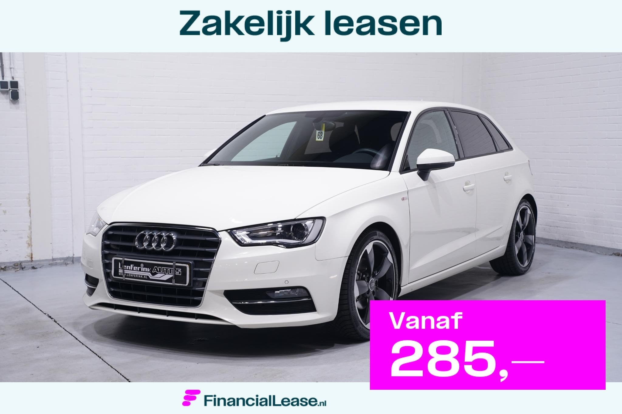 Audi A3 Sportback 1.4 TFSI Ambition Pro Line S Navi Clima Xe, Voorwielaandrijving, 125 pk, Gebruikt, 4 cilinders