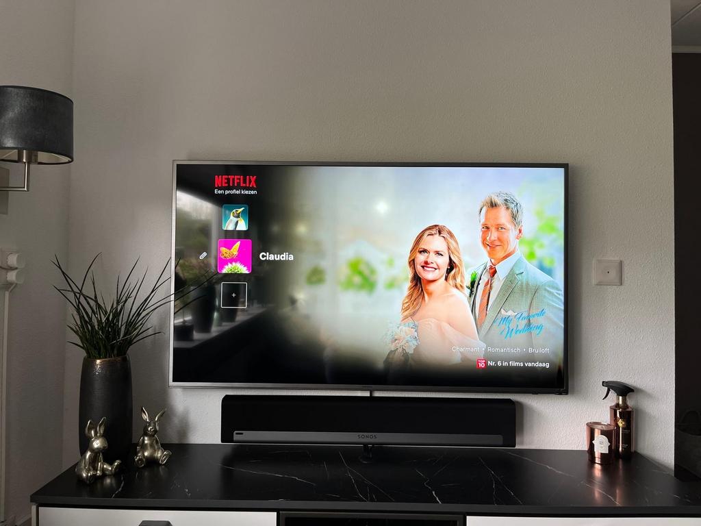 Samsung 55” Smart TV, Ophalen, 50 Hz, Samsung, 100 cm of meer