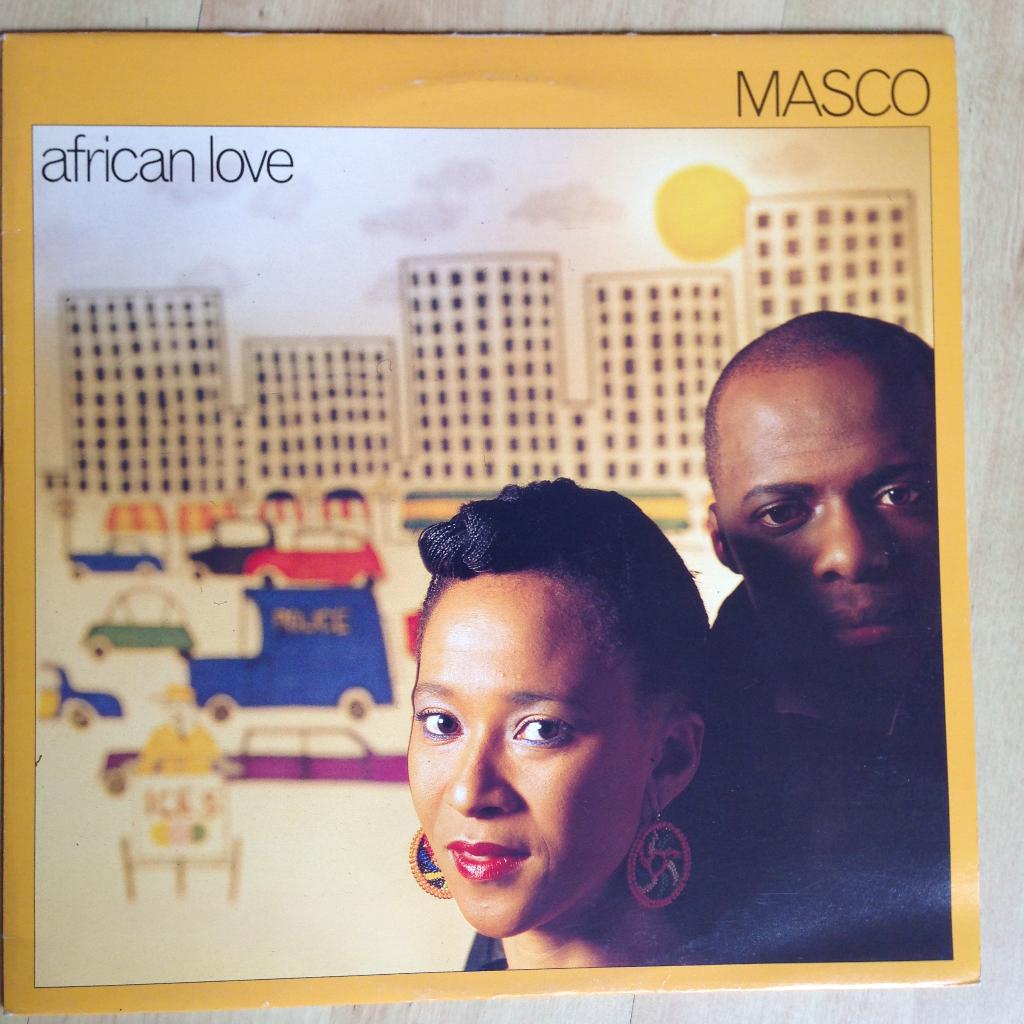 Masco African Love 12", Ophalen, Gebruikt, Maxi-single, Pop