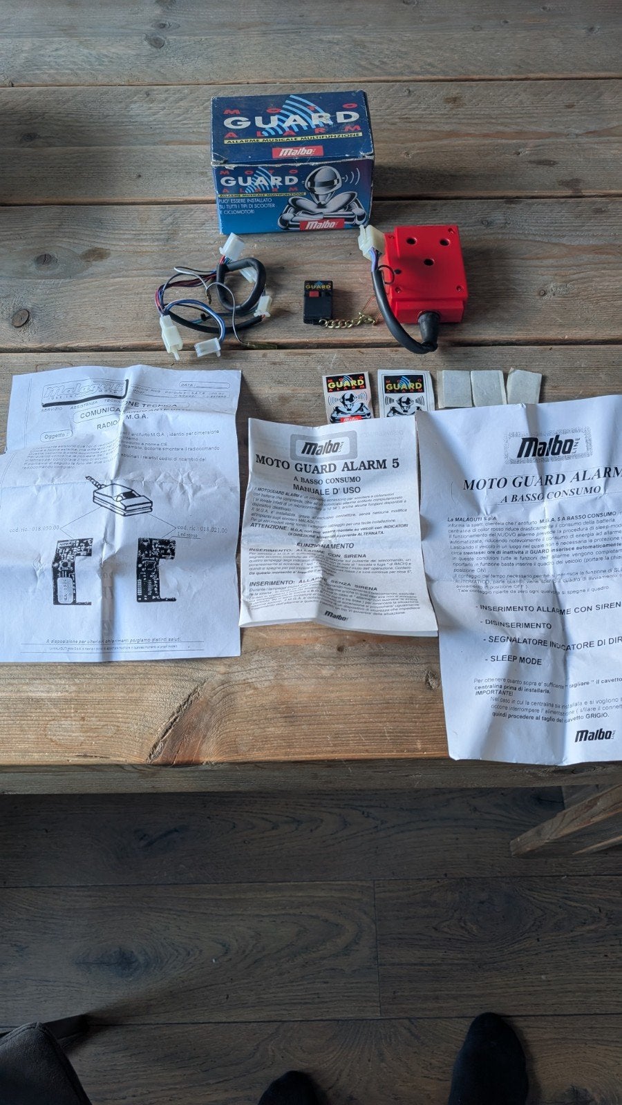 Orgineel alarm Malaguti Phantom F12 NOS, Ophalen of Verzenden, Nieuw, Elektrisch