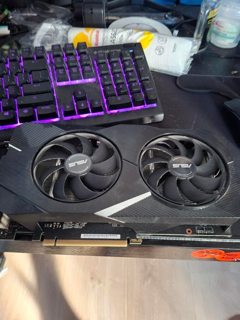 Nvidea Geforce RTX 2060 12gb DUAL OC, Computers en Software, Videokaarten, Gebruikt, GDDR6, HDMI, Ophalen of Verzenden