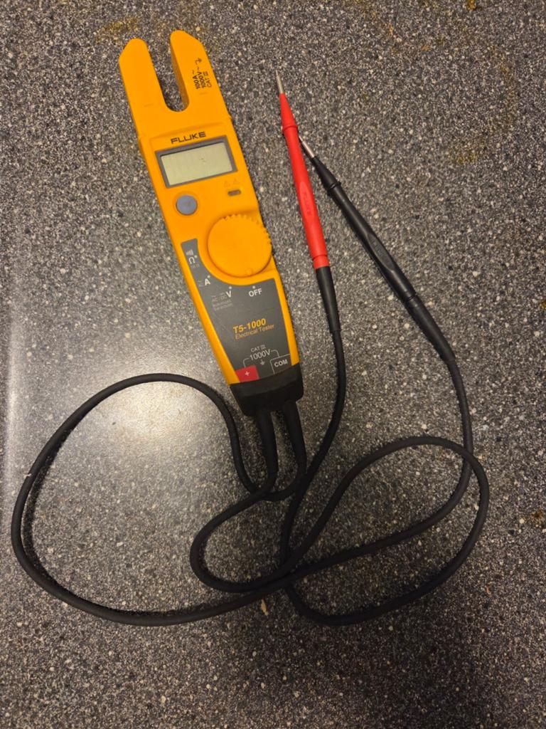 Fluke T5-1000 Elektrische Tester - Multimeter, Ophalen of Verzenden