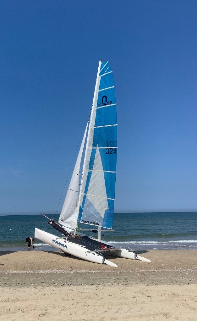 Catamaran - Nacra Inter 20, Watersport en Boten, Gebruikt, Geen motor, 6 m, Overige modellen