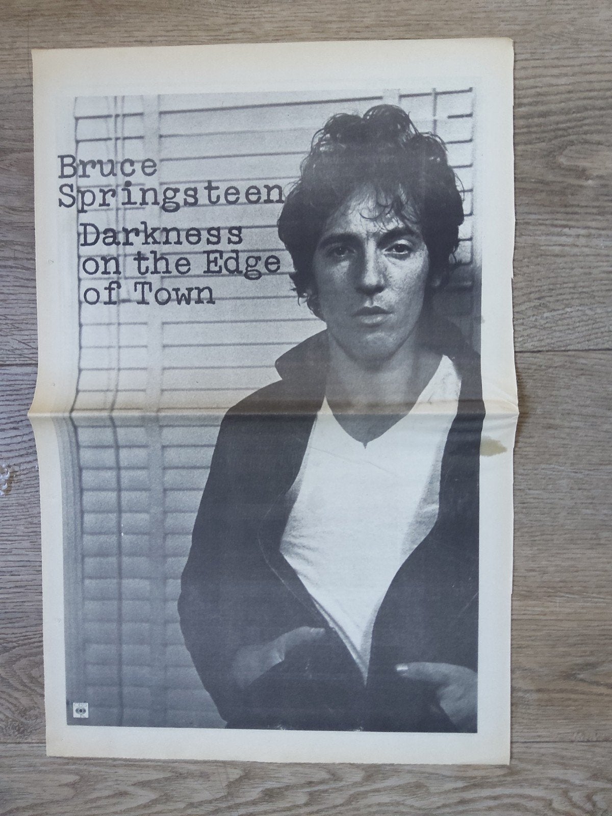 Bruce Springsteen: Promo Darkness  A3 Formaat, Ophalen of Verzenden, Foto of Kaart