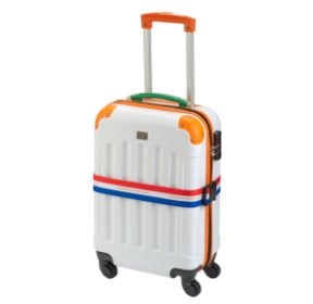 Nieuwe Postcodeloterij Koffer (nog in doos), Ophalen, 50 tot 60 cm, Hard kunststof, Nieuw