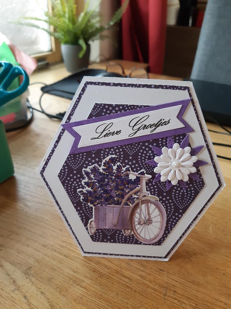 Scrap-Lieve groetjes(711), Ophalen of Verzenden, Nieuw, Overige thema's