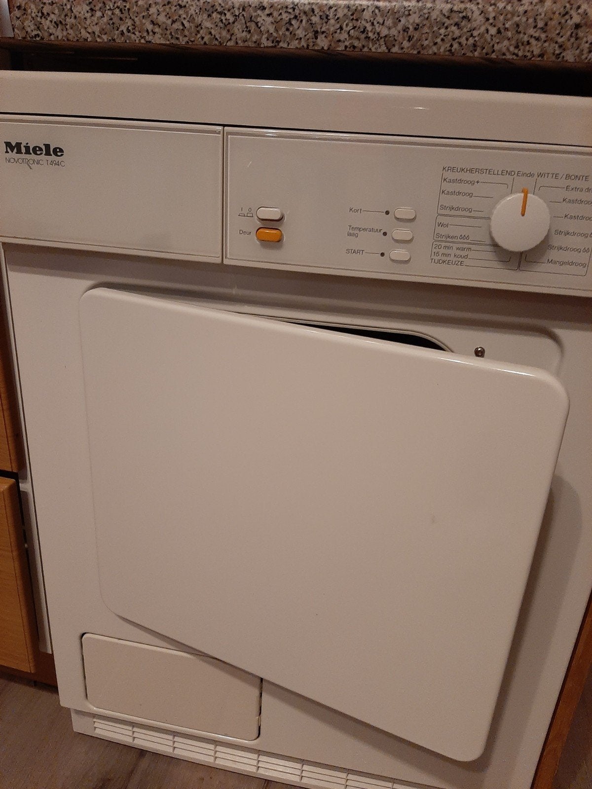 miele droger novotronic, Witgoed en Apparatuur, Ophalen, Voorlader, Condens, 85 tot 90 cm