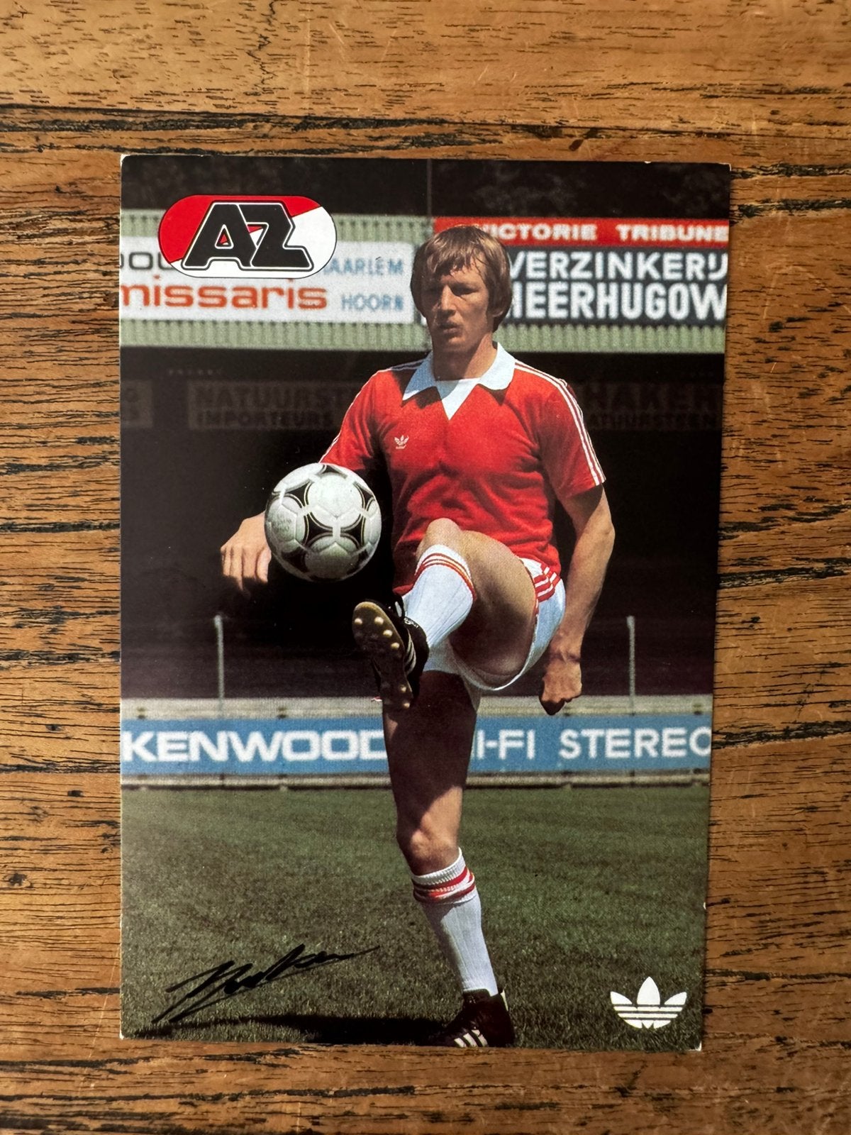 Jos Jonker AZ spelerskaart, Verzenden, Zo goed als nieuw, AZ, Spelerskaart