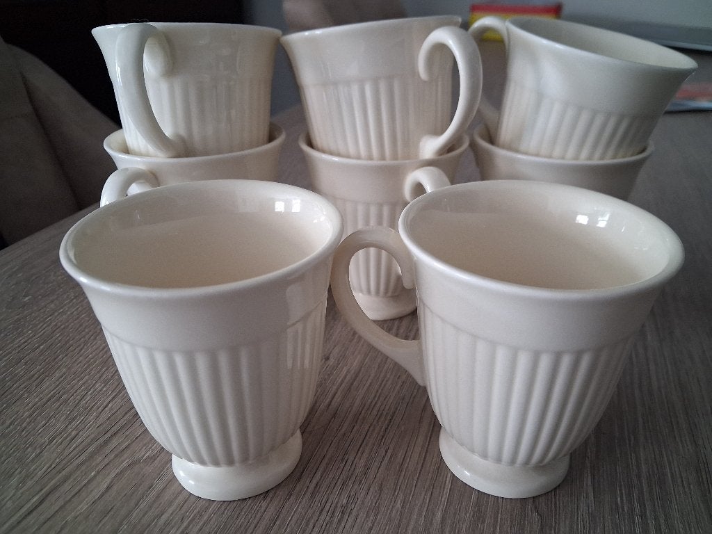 Wedgwood Edme 8 kopjes, Ophalen of Verzenden, Nieuw, Aardewerk, Kop(pen) en/of Schotel(s)