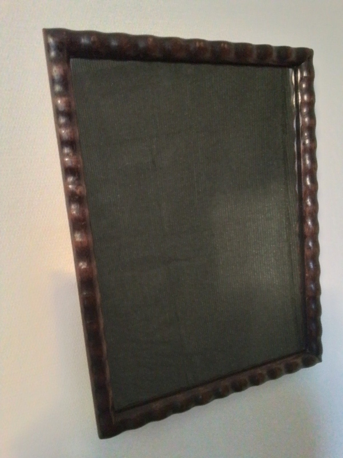 Vintage spiegel, Ophalen of Verzenden, Ovaal, Minder dan 50 cm
