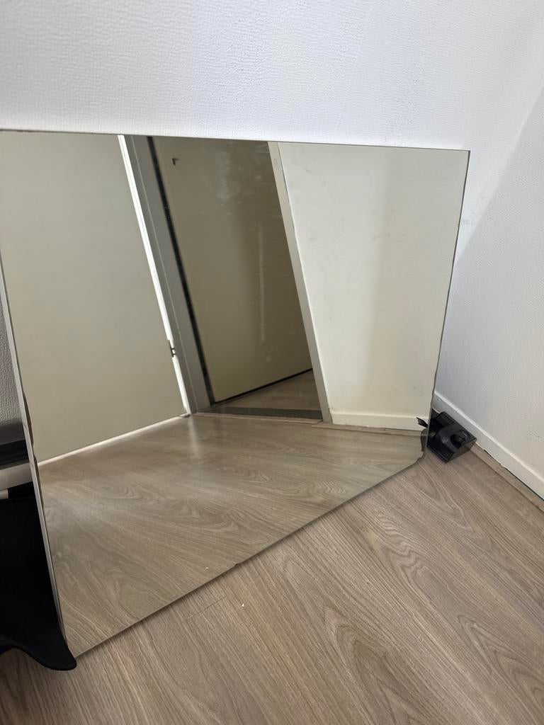 Badkamerspiegel, Ophalen, Gebruikt, Minder dan 100 cm, Rechthoekig