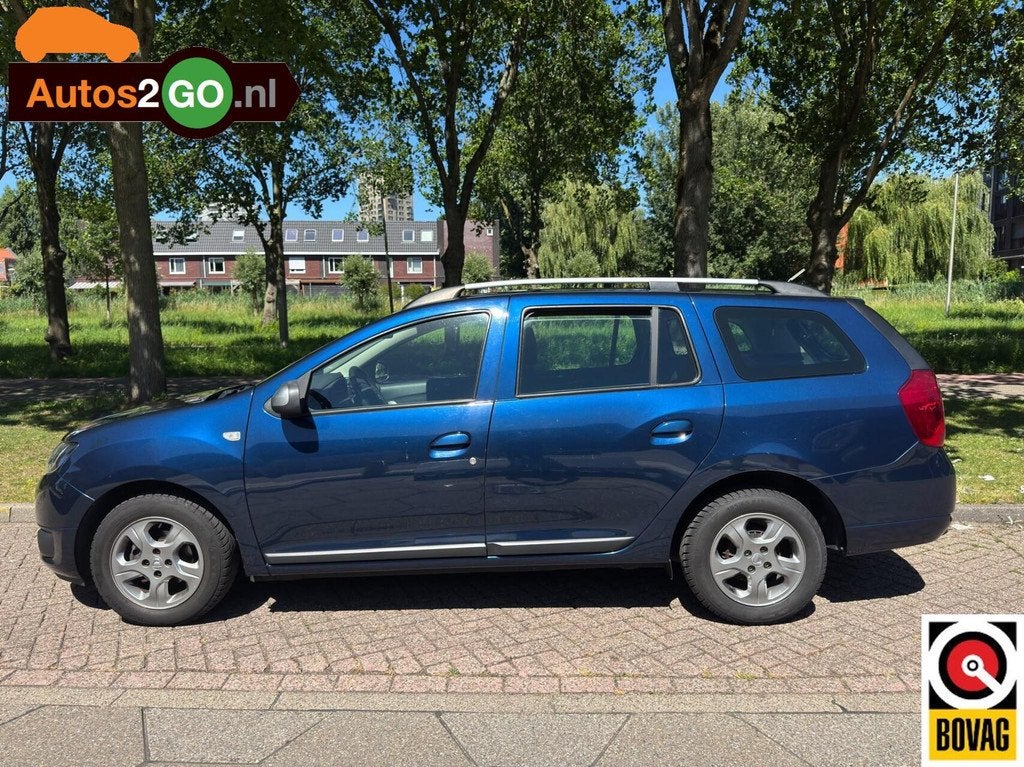 Dacia Logan MCV 0.9 TCe 10th Anniversary I navi I cruise con, Auto's, Voorwielaandrijving, 898 cc, Euro 6, Blauw