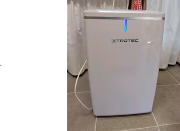 Trotec TTK luchtontvochtiger 16 liter/24 uur + Timer, Ophalen of Verzenden, Zo goed als nieuw, Luchtontvochter