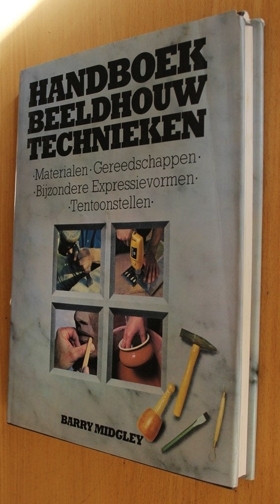 Handboek beeldhouw technieken - Midgley - 93451/2/3/4, Ophalen of Verzenden, Zo goed als nieuw, Overige onderwerpen