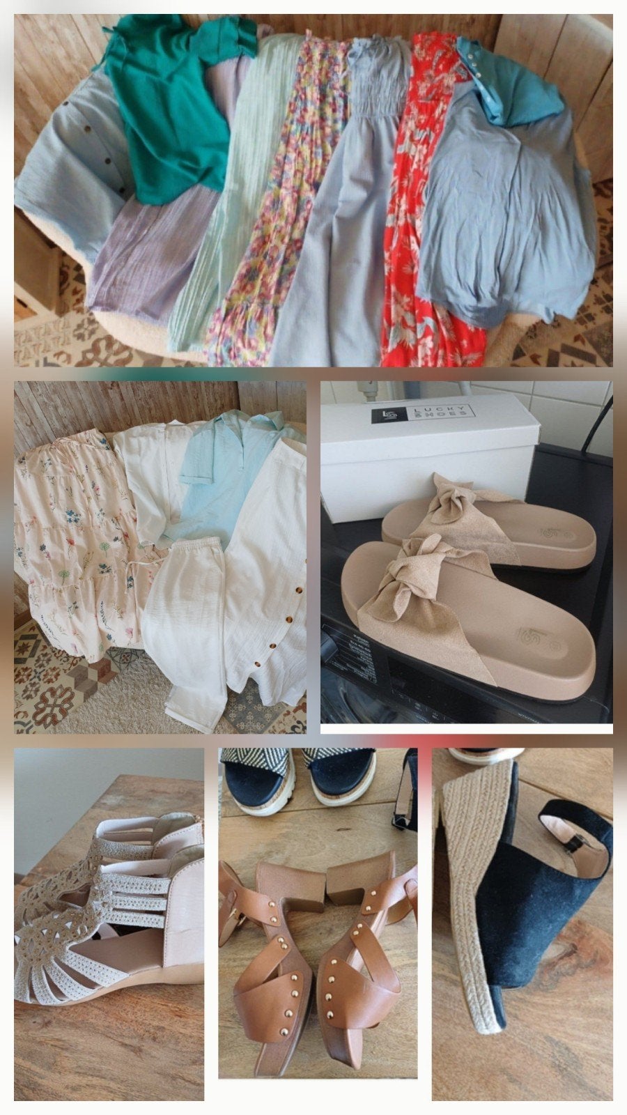 Partij Dameskleding boho bohemien GRATIS  schoenen winterjas, Ophalen of Verzenden, Nieuw, Maat 38/40 (M)