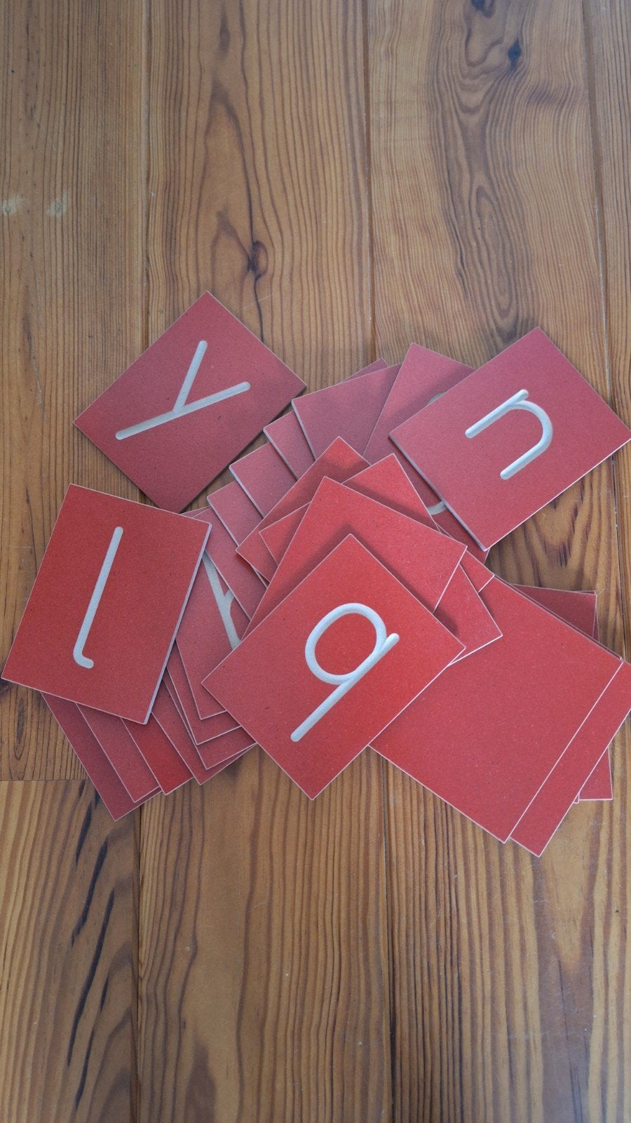 Montessori Houten Letters Alfabet - Educatief Speelgoed, Kinderen en Baby's, Ophalen of Verzenden, Gebruikt, Taal en Lezen