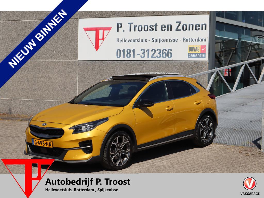 Kia Xceed 1.4 T-GDi DynamicPlusLine Panoramadak!Stuurverwarm, Auto's, Kia, Voorwielaandrijving, 4 cilinders, Leder en Stof, Bedrijf
