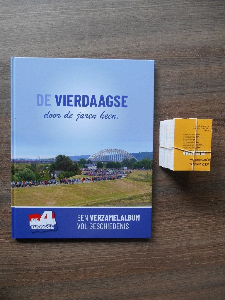 Vierdaagse album met complete losse set plaatjes Jumbo, Ophalen of Verzenden, Nieuw, Plaatjesalbum