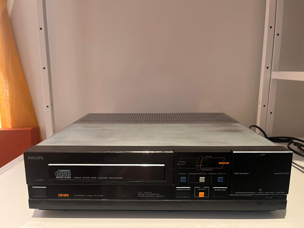 Philips CD 104 CD-speler + Meer philips cd spelers.Zie adv., Audio, Tv en Foto, Cd-spelers, Ophalen of Verzenden, Gebruikt, Philips