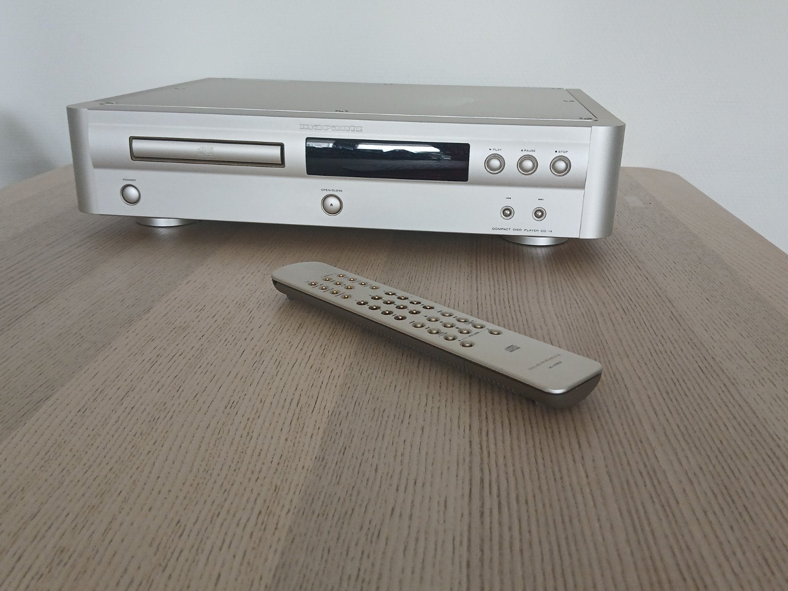 Marantz cd 14, Ophalen