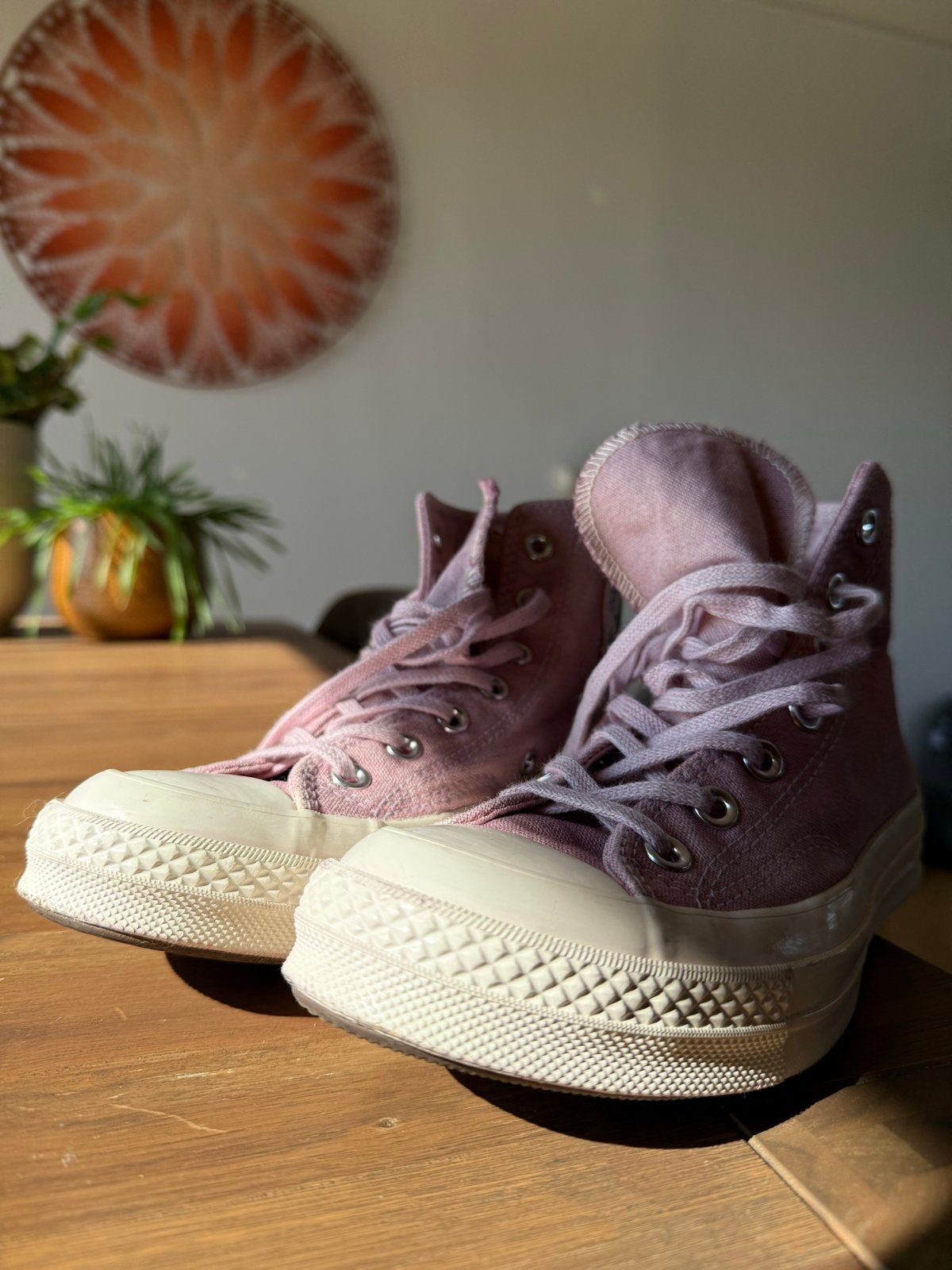 Converse All Star Limited Edition Oud Roze, Ophalen of Verzenden, Zo goed als nieuw, Roze, Sneakers of Gympen