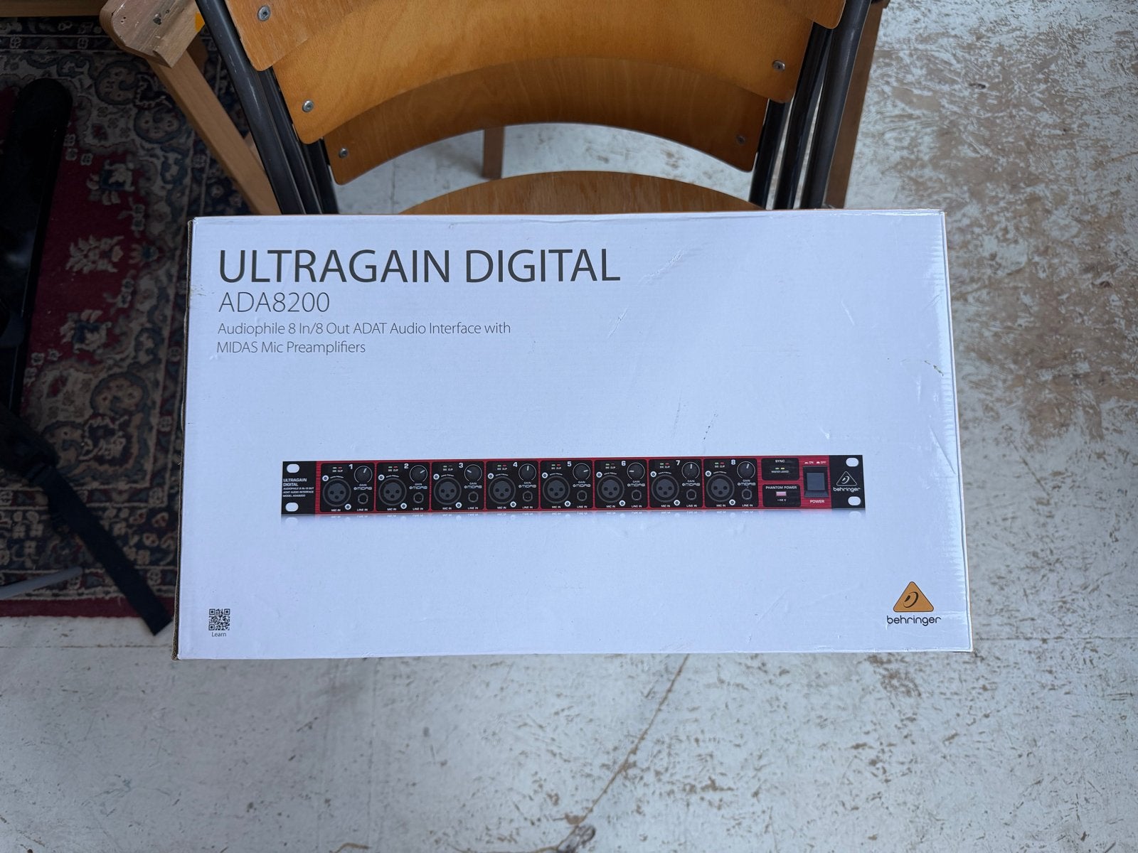 Behringer ADA8200 Ultragain Digital Audio Interface, Ophalen of Verzenden, Zo goed als nieuw