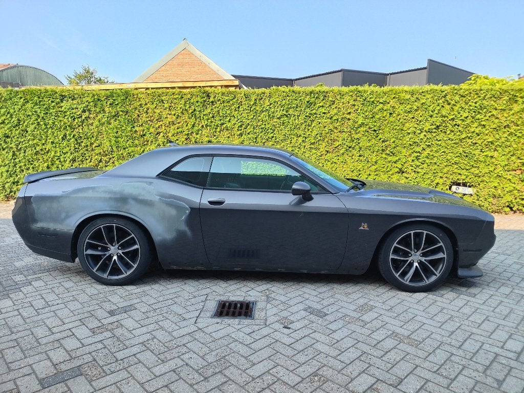 Dodge Challenger R/T Scat Pc 6.4 HEMI V8 PROJECT € 27.231ex, Auto's, Achterwielaandrijving, Bi-Xenon koplampen, Leder en Stof