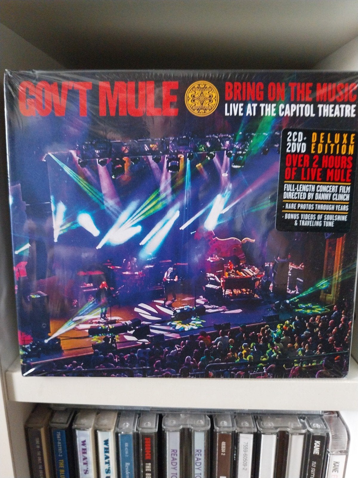 Gov't Mule - Bring On The Music (2CD + 2DVD Deluxe Edition), Verzenden, Nieuw in verpakking, Concert, Bonusmateriaal