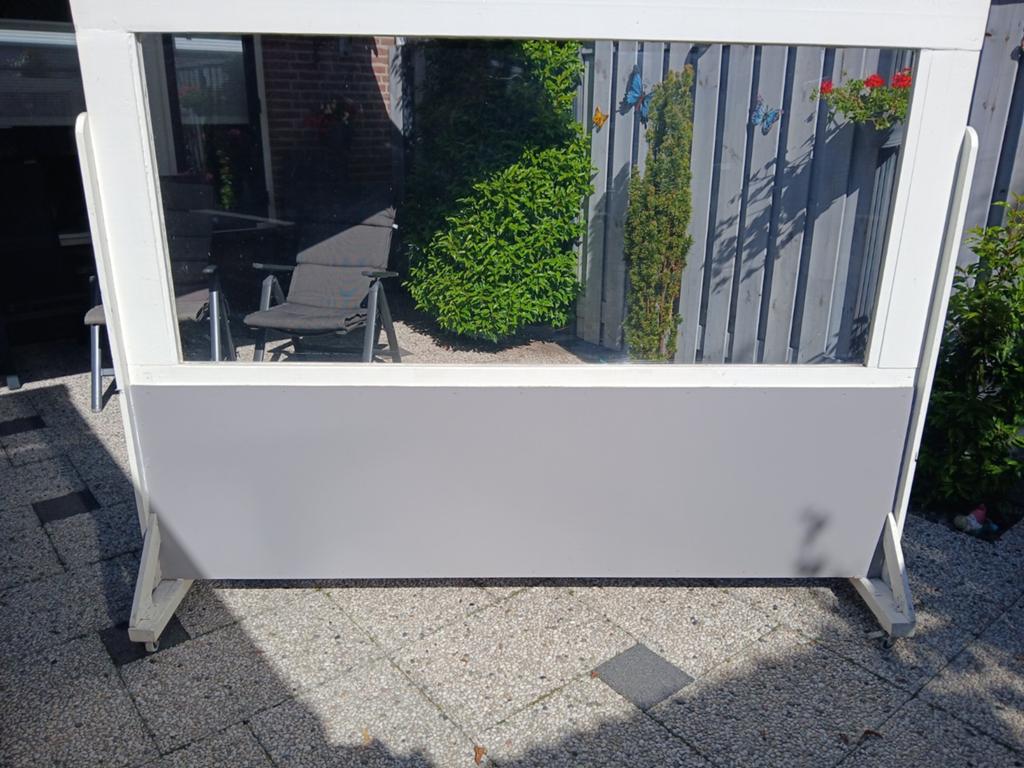 Mobiele tuinschermen, breed 2.20,hoogte 1.70, Ophalen, Gebruikt, 200 cm of meer, 150 tot 200 cm