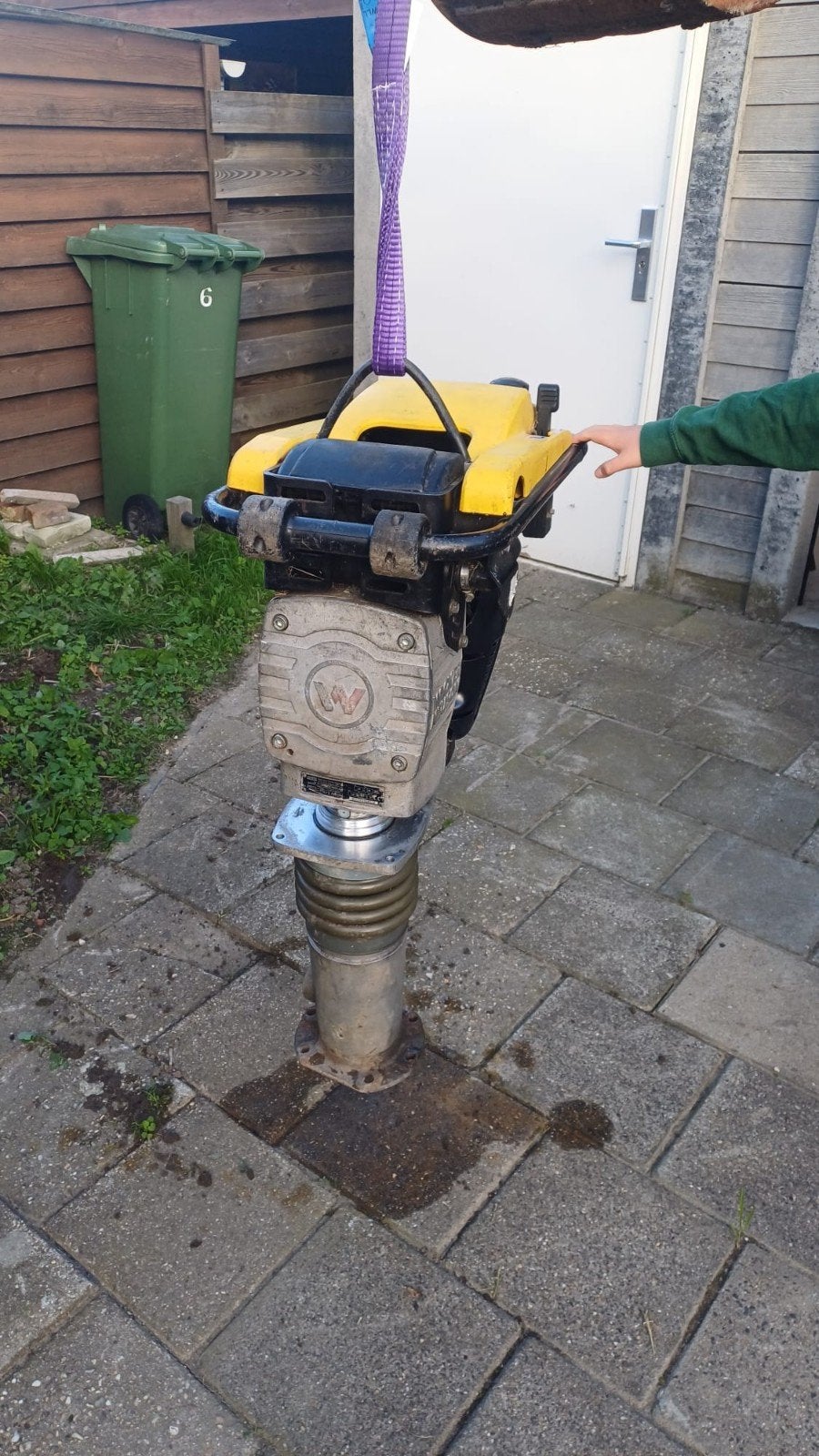 Wacker Neuson BS50-2 Trilstamper / Drilplaat, Ophalen, Gebruikt