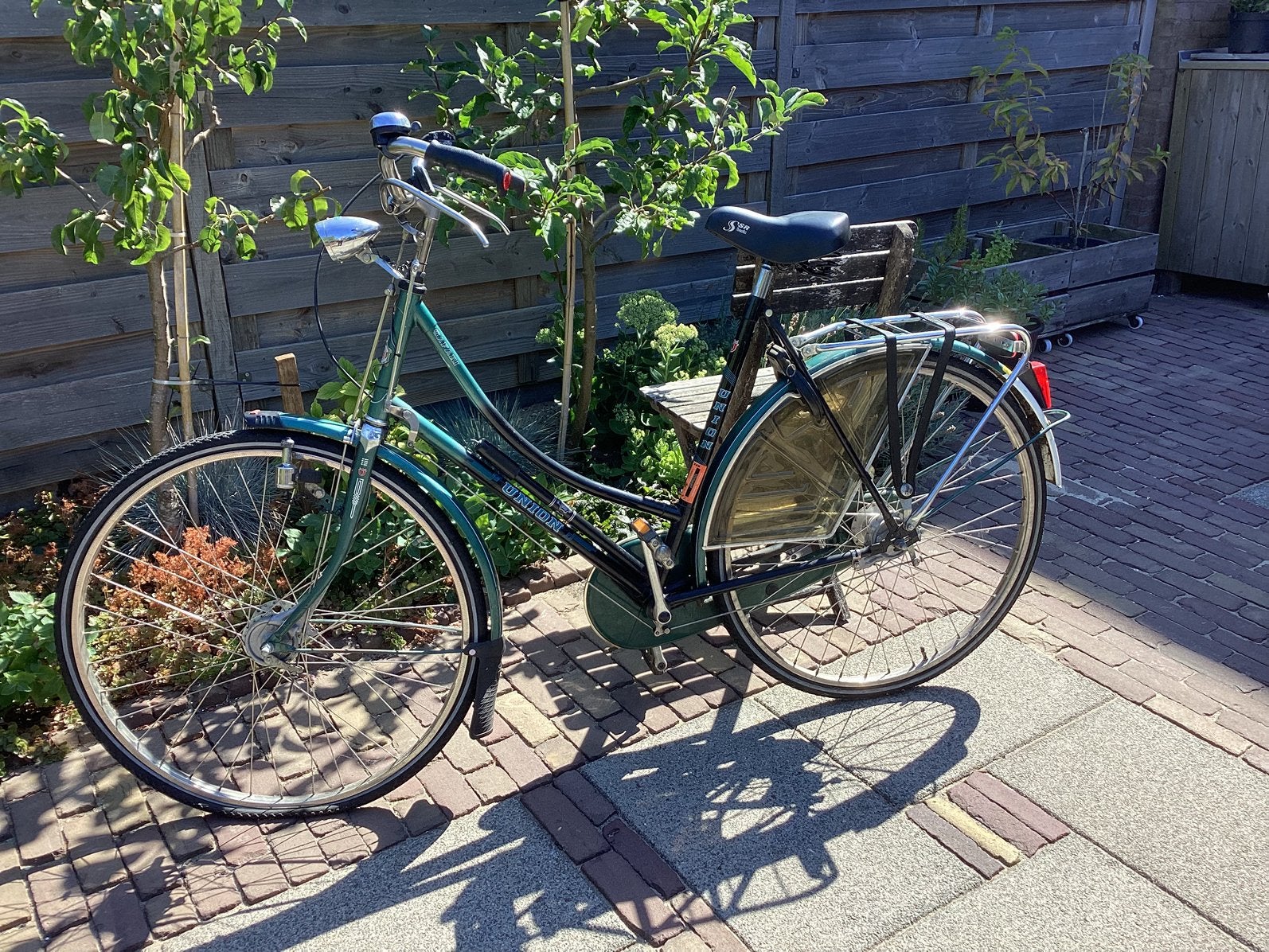 Union damesfiets. voor student.Oerdegelijk nederlands merk!!, Ophalen, Gebruikt, Stadsfiets