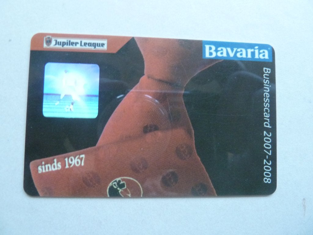 Businesscard.  Helmond Sport. 2007/2008 Groene achterkant, Ophalen of Verzenden, Zo goed als nieuw, Overige binnenlandse clubs