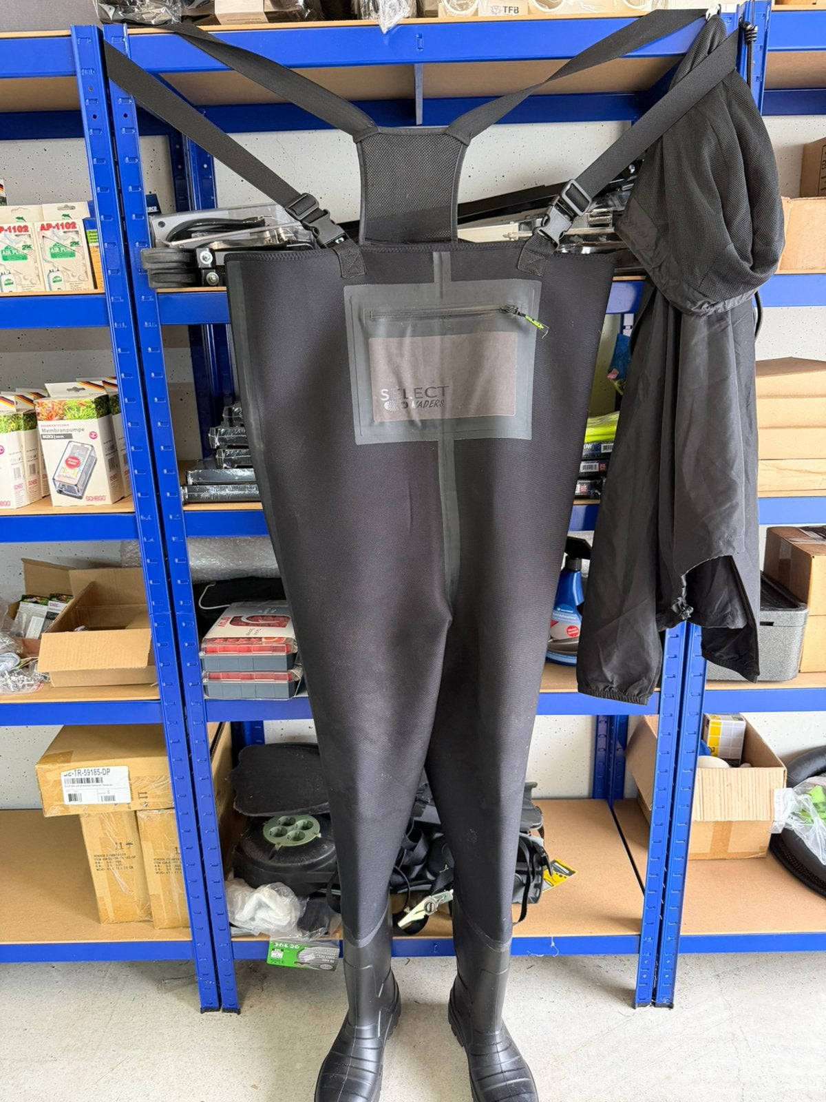 Select Waders Anti-Cut Neopreen S5 Waadpak, Ophalen of Verzenden, Zo goed als nieuw, Kleding
