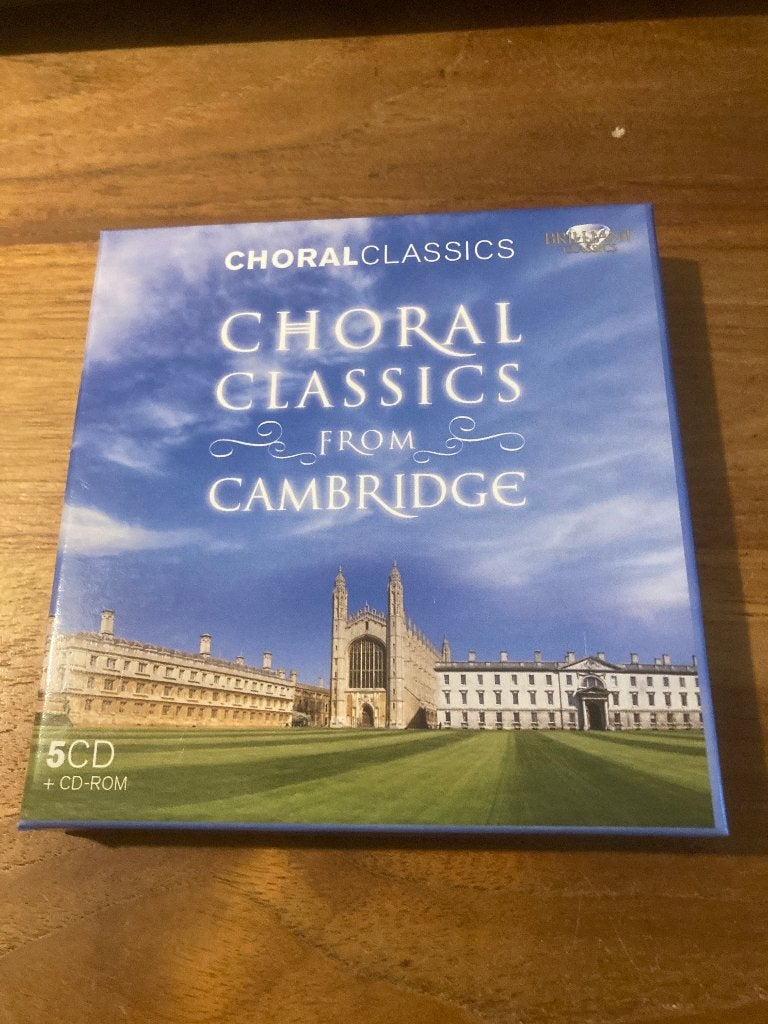 CD Box Choral Classics from Cambridge (5cd en cd-rom / Purce, Boxset, Verzenden, Zo goed als nieuw, Classicisme