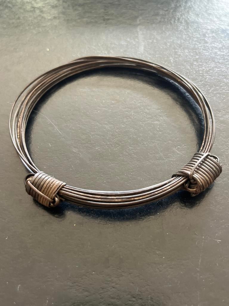 Verstelbare Afrikaanse Armband - Etnische Stijl, Ophalen of Verzenden, Nieuw, Zwart, Overige materialen