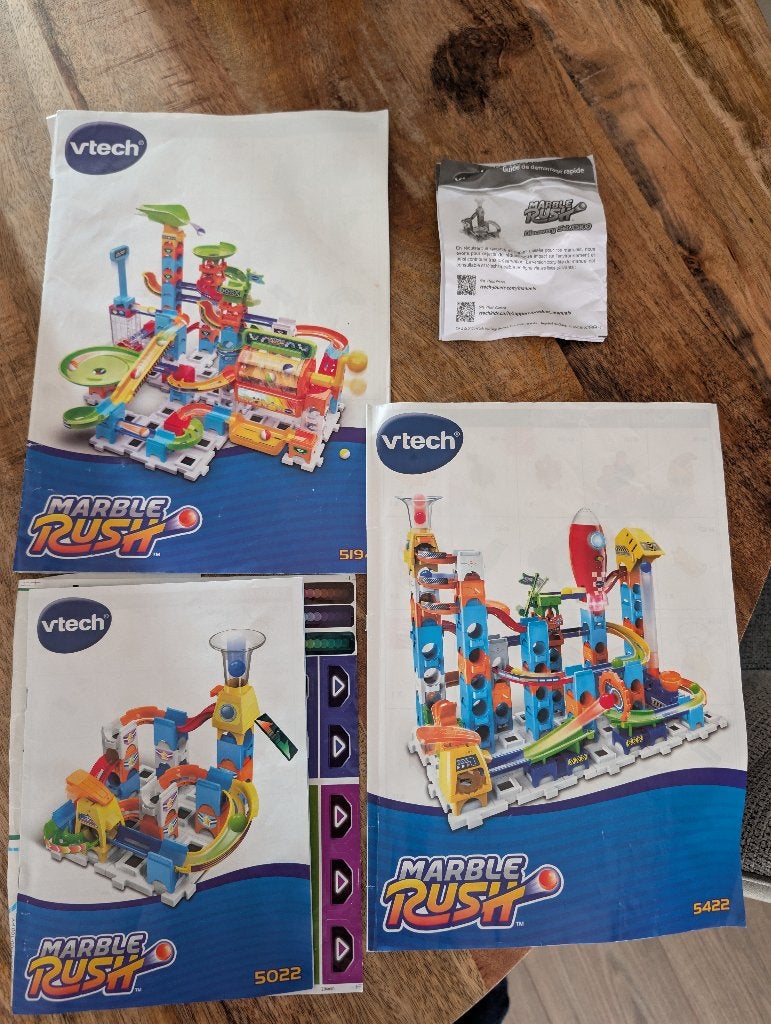 VTech Marble Rush Knikkerbaan, Ophalen, Zo goed als nieuw, 2 tot 4 jaar