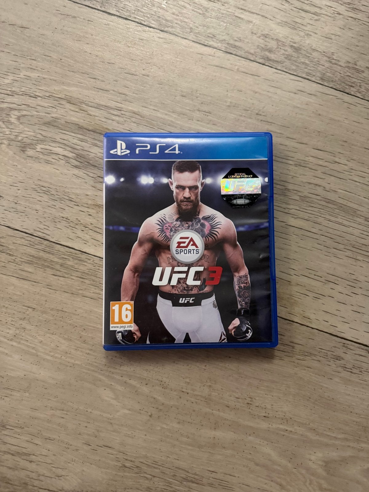 UFC 3 PS4 Game - Zo goed als nieuw, Vechten, 2 spelers, Eén computer, Ophalen of Verzenden