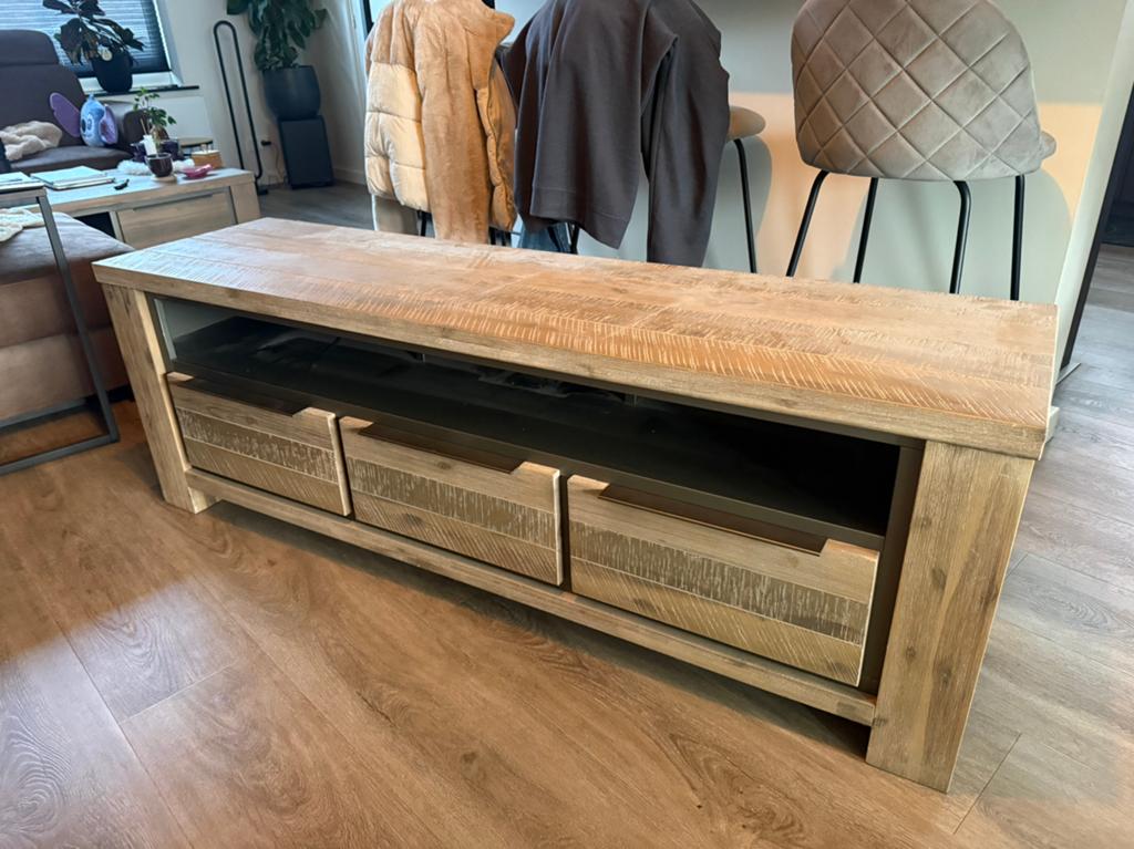 Tv meubel en salontafel, Ophalen, Zo goed als nieuw, 25 tot 50 cm, Minder dan 100 cm